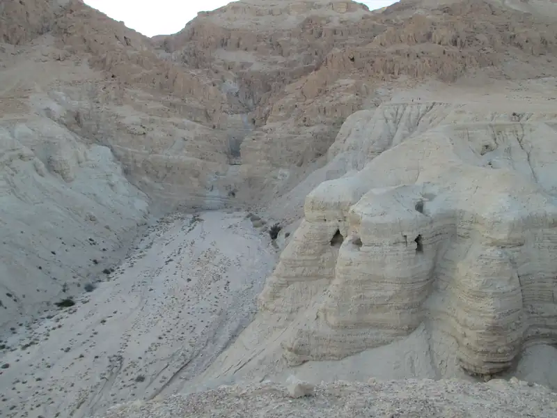 Dr. Avishai Teicher, vale e grutas de Qumran, 09/12/2012
